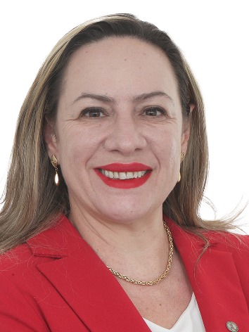 Foto de Delegada Adriana Accorsi (PT/GO).